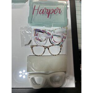 Pair Eyewear Harper Maker Toppers  With Magnets 20 Silicone Resin Mold